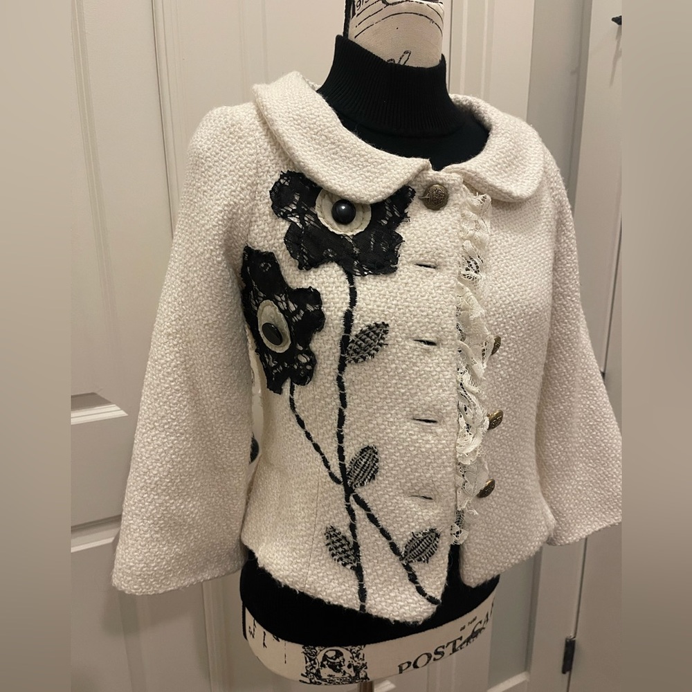 Very Vintage Looking Tweed Waist Jacket-Size S, from Nick & Mo’s Exclusive Coll